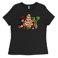 Black joy with christmas tree cake ado Ladies Tee - AdoDesignShop