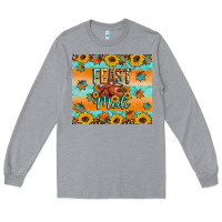 Heather Grey Feast mode Long Sleeve Tee - Artiststas