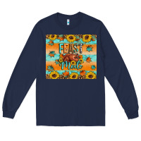 Navy Feast mode Long Sleeve Tee - Artiststas