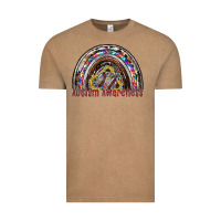 Vintage Coffee autism awareness Vintage Tee - SublimationCraftShop