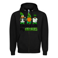 Black hanging with my gnomies african american nurse gnomies Zipper Hoodie - BarkalooDesign