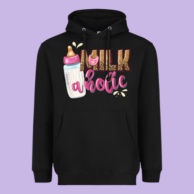 Milkaholic Girls Heavyweight Hoodie Designed By Nancycooperartshop