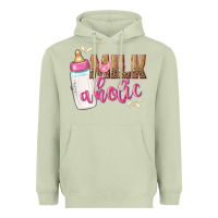 Matcha milkaholic girls Heavyweight Hoodie - NancyCooperArtShop
