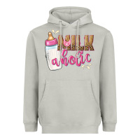 Moon Dust milkaholic girls Heavyweight Hoodie - NancyCooperArtShop
