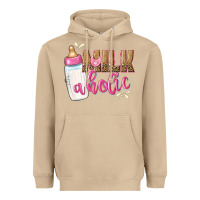 Mushroom milkaholic girls Heavyweight Hoodie - NancyCooperArtShop