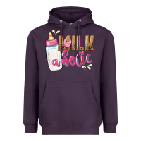 Plum milkaholic girls Heavyweight Hoodie - NancyCooperArtShop