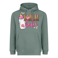 Sage milkaholic girls Heavyweight Hoodie - NancyCooperArtShop