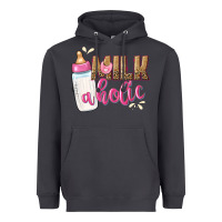 Smoke milkaholic girls Heavyweight Hoodie - NancyCooperArtShop