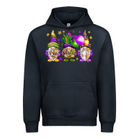 Navy Mardi Gras gnomes Urban Hoodie - NancyCooperArtShop