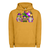 Pigment Peanut Butter Mardi Gras gnomes Urban Hoodie - NancyCooperArtShop