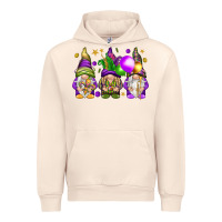 Sandshell Mardi Gras gnomes Urban Hoodie - NancyCooperArtShop