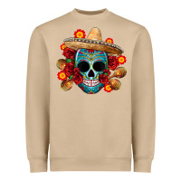 Mushroom mexico skull Heavyweight Sweatshirt - CTS Tumbler Store