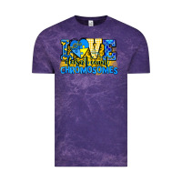 Cloud Purple love doesn't count chromosomes Vintage Tee - AdoDesignShop