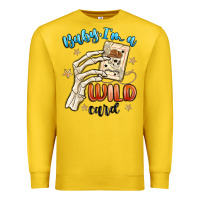 Baby Im A Wild Card Premium Sweatshirt | Teevron