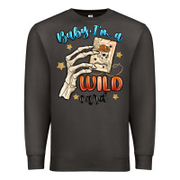 Smoke baby im a wild card Premium Sweatshirt - MaliasSmallBusiness