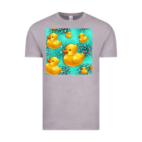 Vintage Zinc rubber duck seamless pattern Vintage Tee - HRA Design Shop