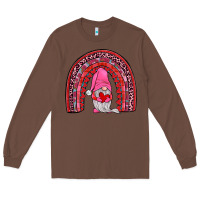 Chestnut valentines gnomies rainbow Long Sleeve Tee - JahusDesignShop
