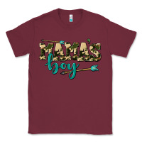 Burgundy mama's boy Classic Tee - AdoDesignShop