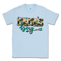 Dusty Blue mama's boy Classic Tee - AdoDesignShop