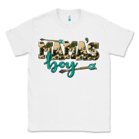 White mama's boy Classic Tee - AdoDesignShop