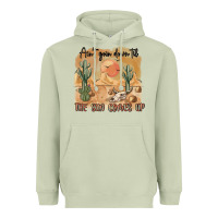 Matcha ain t going down til the sun comes up Heavyweight Hoodie - MaliasSmallBusiness