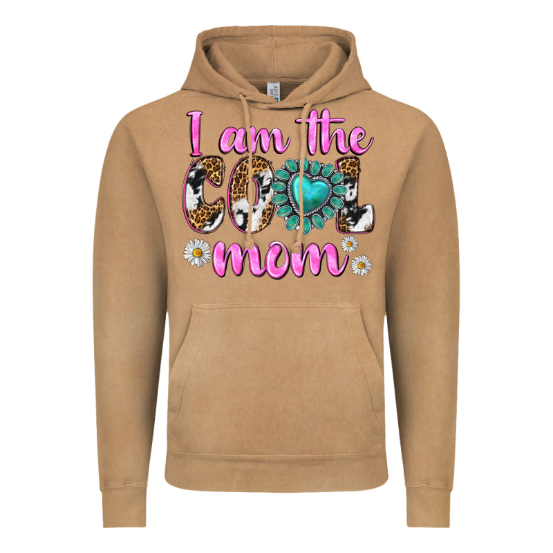 I Am Cool Mom Vintage Hoodie by texasbilliewilder | Teevron