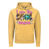 Vintage Mustard i am cool mom Vintage Hoodie - texasbilliewilder