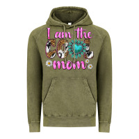 Vintage Olive i am cool mom Vintage Hoodie - texasbilliewilder