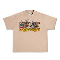 Burro nurse sunflower Urban Heavy Tee - FaDigitalArtStudio