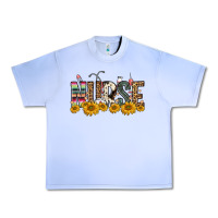 Grape Ice nurse sunflower Urban Heavy Tee - FaDigitalArtStudio