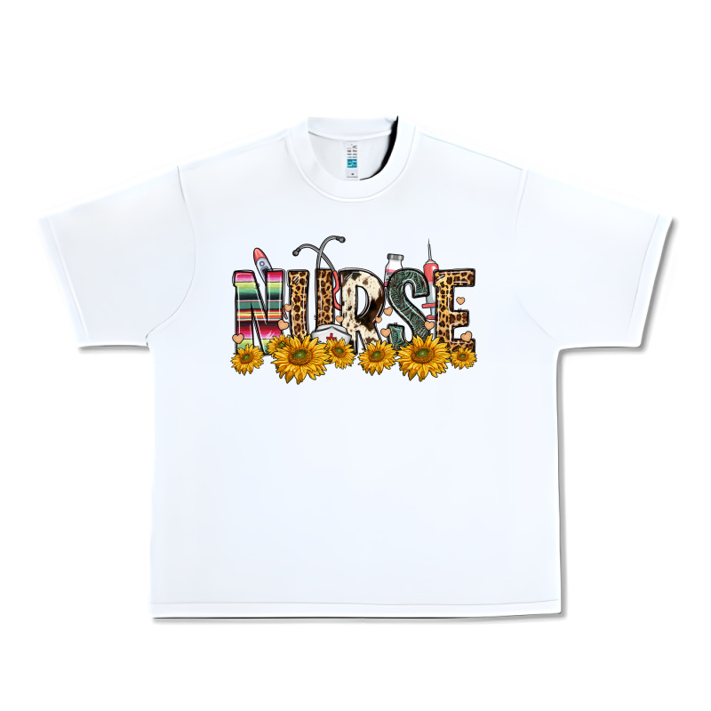 Nurse Sunflower Urban Heavy Tee by FaDigitalArtStudio | Teevron