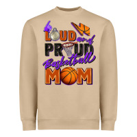 Mushroom loud and proud basketball mom Heavyweight Sweatshirt - Zillion Design Studio