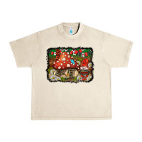Sandshell welcome ladybug gnome background Urban Heavy Tee - BarkalooDesign