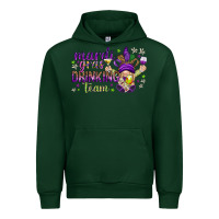 Forest Green Mardi Gras Day Nurse Urban Hoodie - NancyCooperArtShop