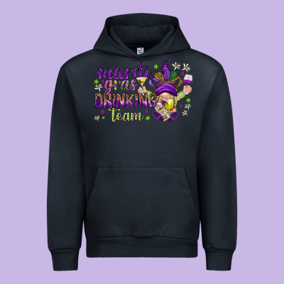 Mardi Gras Day Nurse Urban Hoodie Designed By Nancycooperartshop