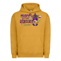 Pigment Peanut Butter Mardi Gras Day Nurse Urban Hoodie - NancyCooperArtShop