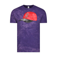 Cloud Purple red softball cap fa element Vintage Tee - FaDigitalArtStudio
