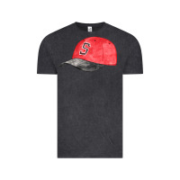 Vintage Black red softball cap fa element Vintage Tee - FaDigitalArtStudio