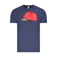 Vintage Denim red softball cap fa element Vintage Tee - FaDigitalArtStudio