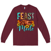 Burgundy Feast mode Long Sleeve Tee - Artiststas