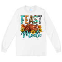 White Feast mode Long Sleeve Tee - Artiststas