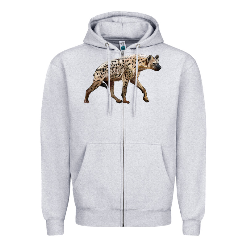 Hyena Zipper Hoodie by LillyAllenDesigns | Teevron