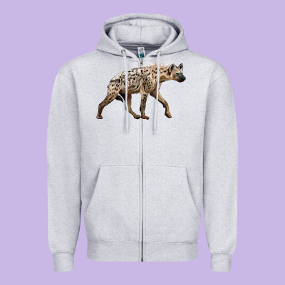 Hyena Zipper Hoodie Designed By Lillyallendesigns