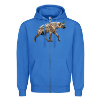 True Royal hyena Zipper Hoodie - LillyAllenDesigns
