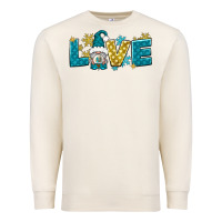 Sandshell love winter gnome Premium Sweatshirt - NancyCooperArtShop