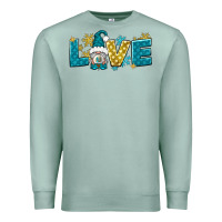 Seafoam love winter gnome Premium Sweatshirt - NancyCooperArtShop