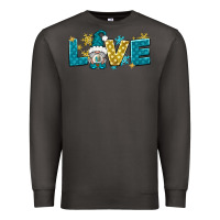 Smoke love winter gnome Premium Sweatshirt - NancyCooperArtShop