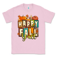 Bubblegum Pink happy fall y'all Classic Tee - Artiststas