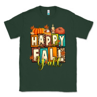 Sports Green happy fall y'all Classic Tee - Artiststas