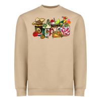 Mushroom mexico coffee Heavyweight Sweatshirt - CTS Tumbler Store